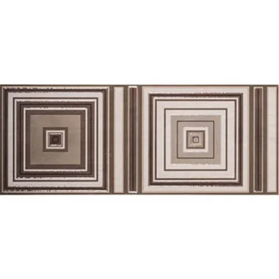 Декор 20х50 см Eтик кафяв 2569 KAI