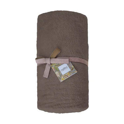 Одеяло корал флийс 150x200 см кафяво AGLIKA