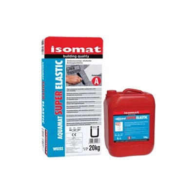 Хидроизолация Aquamat SuperЕlastic бяла 30 кг ISOMAT