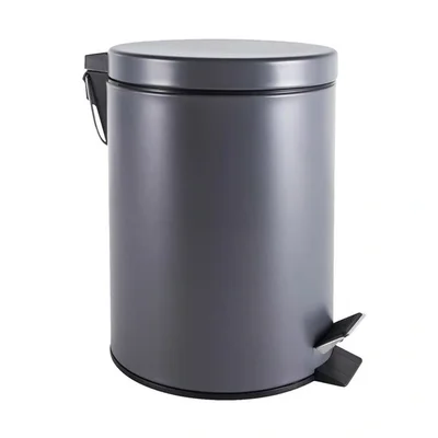 Кошче за баня с педал 5 л черно J-856B FORMA VITA