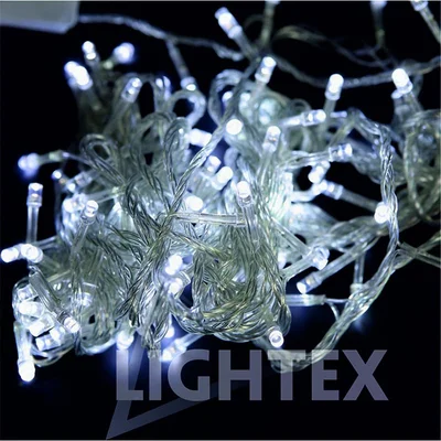 LED светещо въже 3.6 W 10 м IP44 студенобяла светлина LIGHTEX