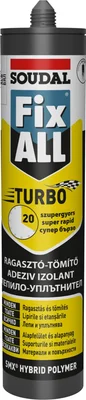 Лепило Fix All Turbo 290мл SOUDAL