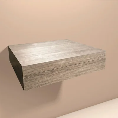 Плот за баня Габина 80х20х46 см лешников дъб INTER CERAMIC