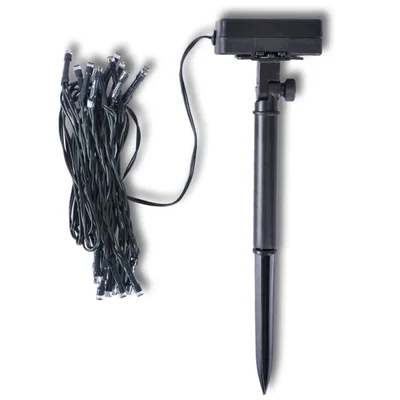 Соларна LED лента с 24 светлини, 3.8 м. – 2 бр.