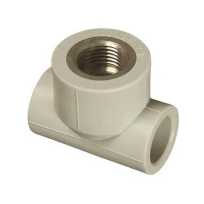 Полипропиленов тройник с вътрешна резба ф32x1" Pestan