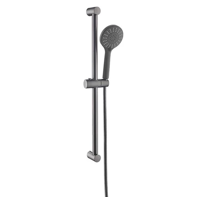 Комплект тръбно окачване с душ и шлаух Gun Grey ICT 6024GG INTER CERAMIC