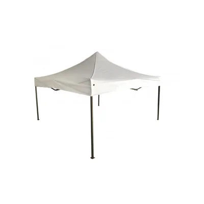 Градинска шатра Pop-Up с 4 височини 3x3 м бяла