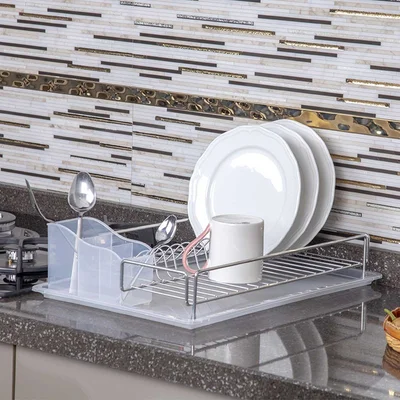 Сушилник за съдове 1 ниво KB 006 хром TEKNO TEL