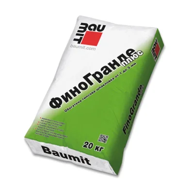 Гипсова шпакловка ФинoГранде плюс 20 кг BAUMIT