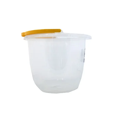 Кофа 15л с пластмасова дръжка-бяла