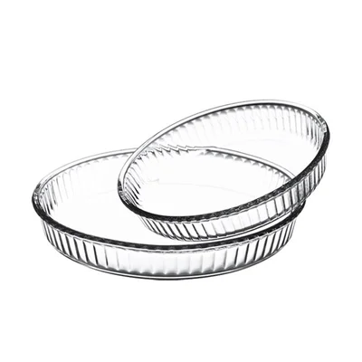 Кръгли йенски тави ∅26, 32 см 2 бр. Borcam PASABAHCE