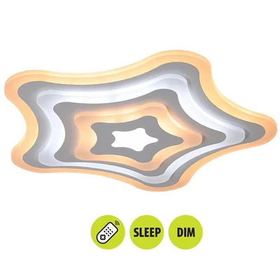 LED плафон Lumi с дистанционно 68 W VIVALUX