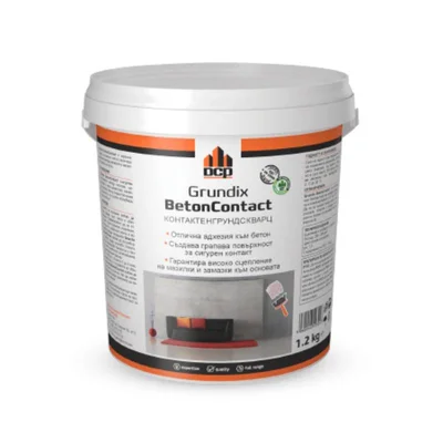 Контактен грунд с кварц Grundix Betoncontact 1.2 л DCP