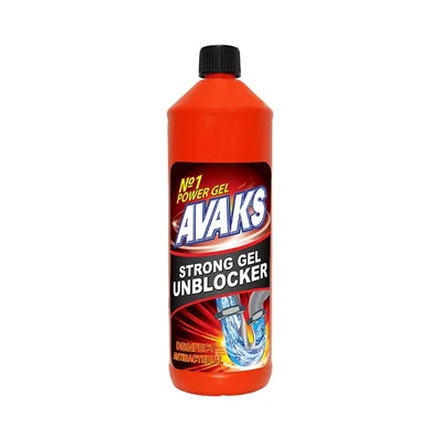 Препарат за отпушване на канали 1 л AVAKS