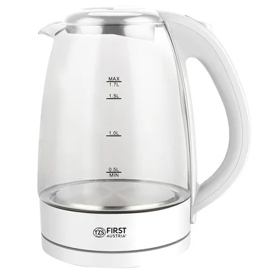 Стъклена електрическа кана 1.7 л 2200 W FA-5404-1-WI FIRST