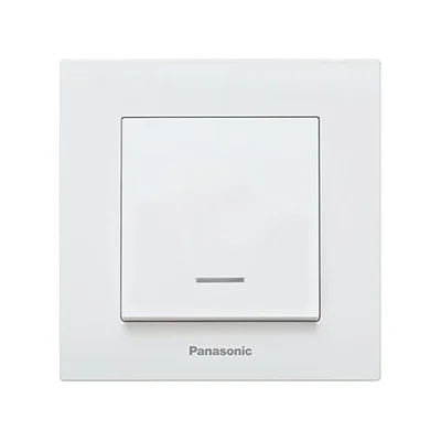 Светещ ключ сх.1 Karre Plus бял PANASONIC