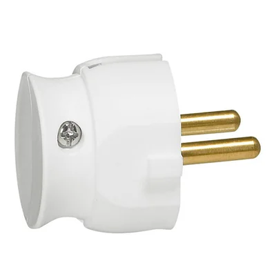 Бял щепсел 16А extra slim Legrand