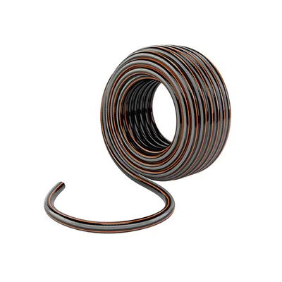 Подсилен четирислоен черен маркуч за поливане 3/4 20 м PALISAD