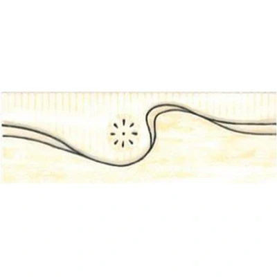 Фриз 7x20 см Савана лукс жълт 0224 KAI