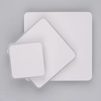 Стенен аплик Троен квадрат Бял мат DREAM LIGHTS