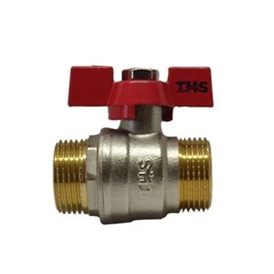 Сферичен кран ММ Т- ръкохватка и салников механизъм 1/2"