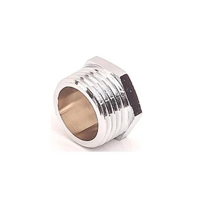 Taпa месинг хром 1"