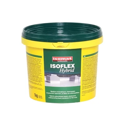 Течна хидроизолация 1 кг бяла Isoflex Hybrid IZOMAT