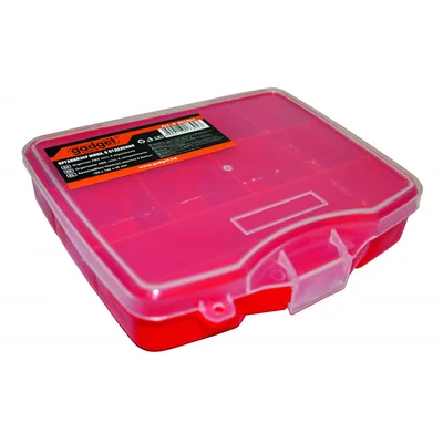 Пластмасов мини органайзер 8 отделения Gadget