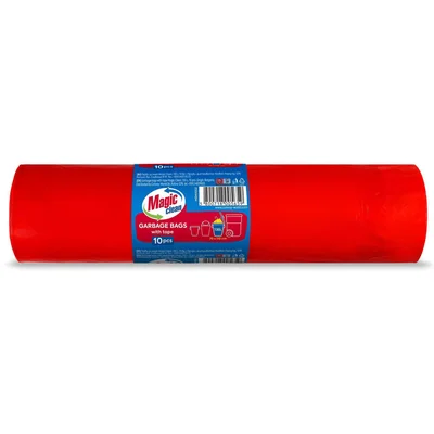 Торби за смет с връзки 130 л 10 бр. MAGIC CLEAN