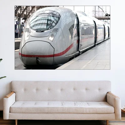 Влак стрела в Кьолн - картина пано за стена