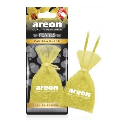 Ароматизатор за кола перли Черна ванилия AREON