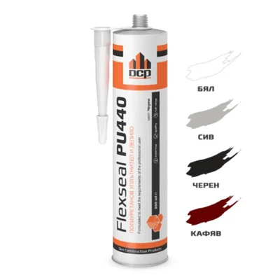 Полиуретанов уплътнител и лепило Flexseal PU440 300 мл бял DCP