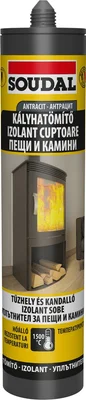 Топлоустойчив силикон Калофер HU/RO 300мл SOUDAL106649