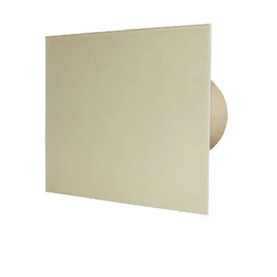 Вентилатор за баня ММ-P 100/169, квадрат, с клапа 06, крем