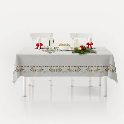 Коледна покривка за маса 140х180 см Весела коледа