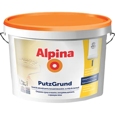 Грунд за структурни мазилки PutzGrund 25кг ALPINA