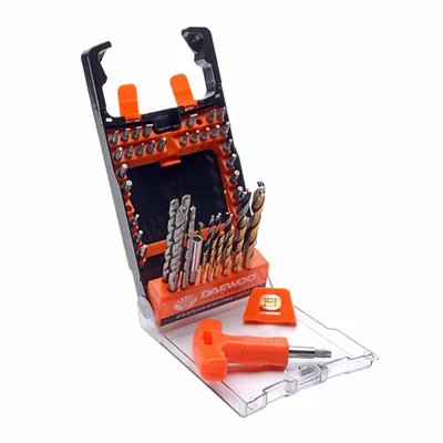 Комплект свредла и накрайници с Т-образна отвертка 50 бр. DAEWOO