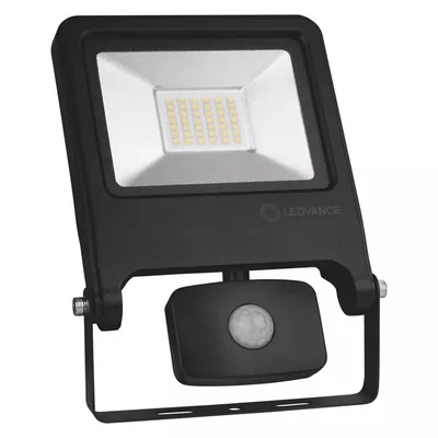 LED прожектор Flood Value Sensor 30W 4000K BK 2700lm IP44 LEDVANCE