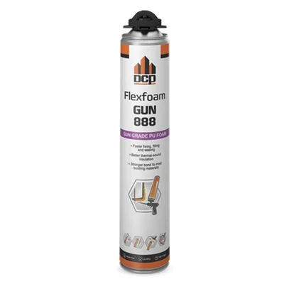 Пистолетна полиуретанова пяна Flexfoam Gun 888 750 мл DCP