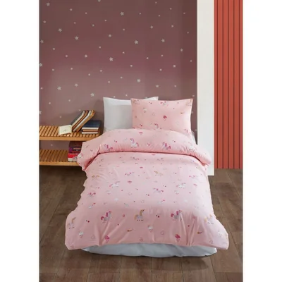 Единичен спален комплект Еднорог ранфорс RAKLA