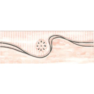 Фриз 7x20 см Савана лукс розов 0222 KAI