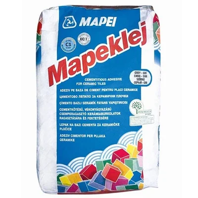 Лепило за плочки Mapeklej 25 кг сиво MAPEI