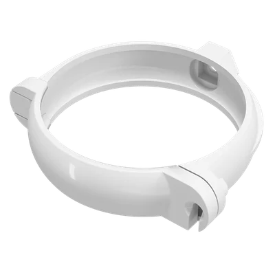 Скоба за водосточна тръба Ф80 мм бяла REGENAU