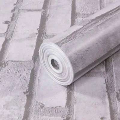 Самозалепващо фолио Brick white 45 см VENILIA