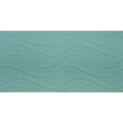 Фаянс 25x50 см Изола вълни зелен 5898 KAI