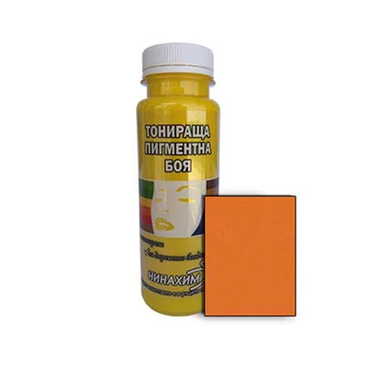 Тонираща боя пигментна - оранжева - НИНАХИМ-200 мл.