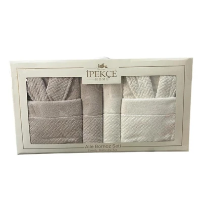 Комплект халати за баня с кърпи 6 части Fati IPEKCE