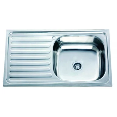 Кухненска мивка - ляв плот - алпака - 32х37