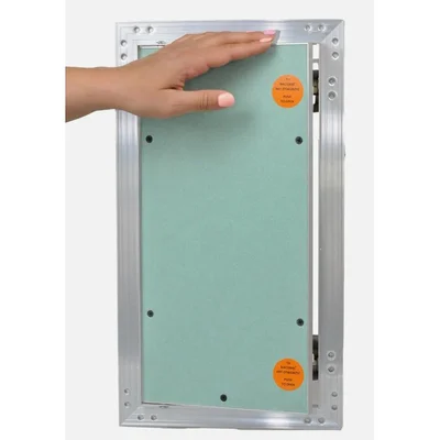 Ревизионна алуминиева вратичка 200x400 мм зелена AWENTA