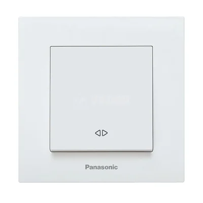 Кръстат ел. ключ сх. 7 Karre Plus бял PANASONIC